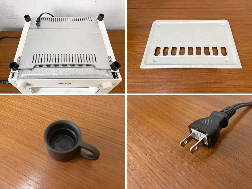 バルミューダ BALMUDA ザ トースター The Toaster スチームトースター K01E-WS ホワイト 2018年製 ★