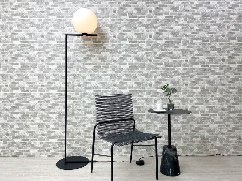 モーダエンカーサ moda en casa プラタテーブル PRATA table サイドテーブル メタル天板 ブラックマーブル 大理石 高さ66cm 定価¥46,200- ●