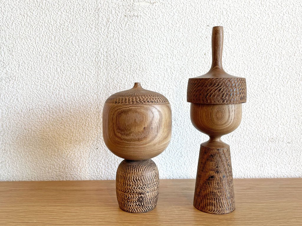 仙台木地製作所 槐の子 えんじゅ 創作こけし 石原日出男 復刻 BEAMS JAPAN ビームス 取り扱い 廃番 小 ◇