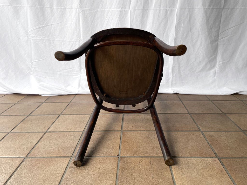 ビンテージ ベントウッドチェア ダイニングチェア 曲木家具 花台 アンティーク ロイズアンティークス取扱品 A ◇