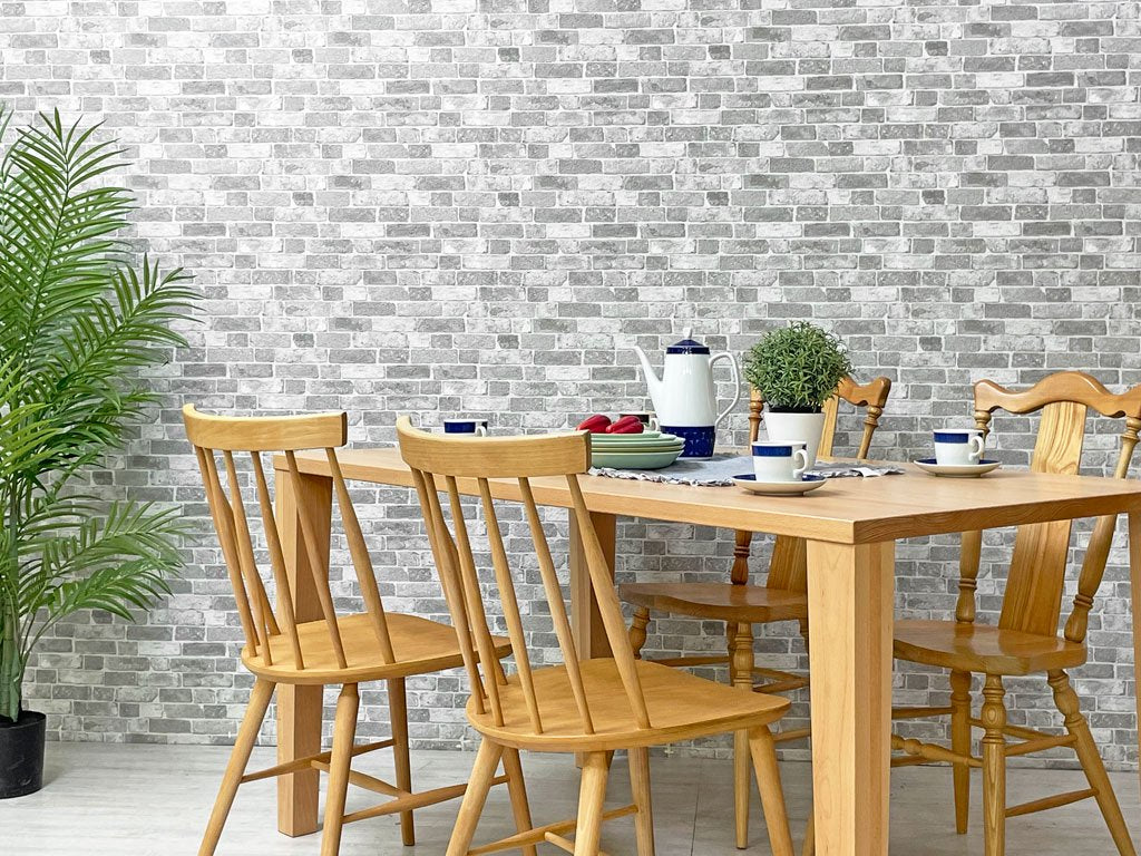 飛騨産業 HIDA 侭 ジン HTS2 ダイニングテーブル ビーチ材 角テーパー脚 セミオーダー W145cm ●