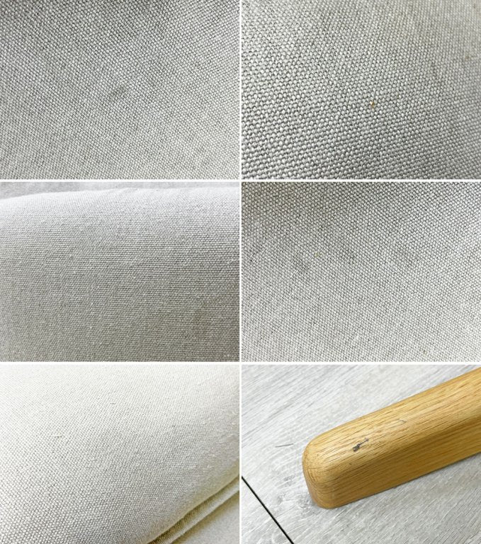 無印良品 MUJI ハイバック リクライニングソファ 1シーター&オットマンセット オーク材 リクライニングチェア 参考定価約5.5万円 取扱説明書付き ●