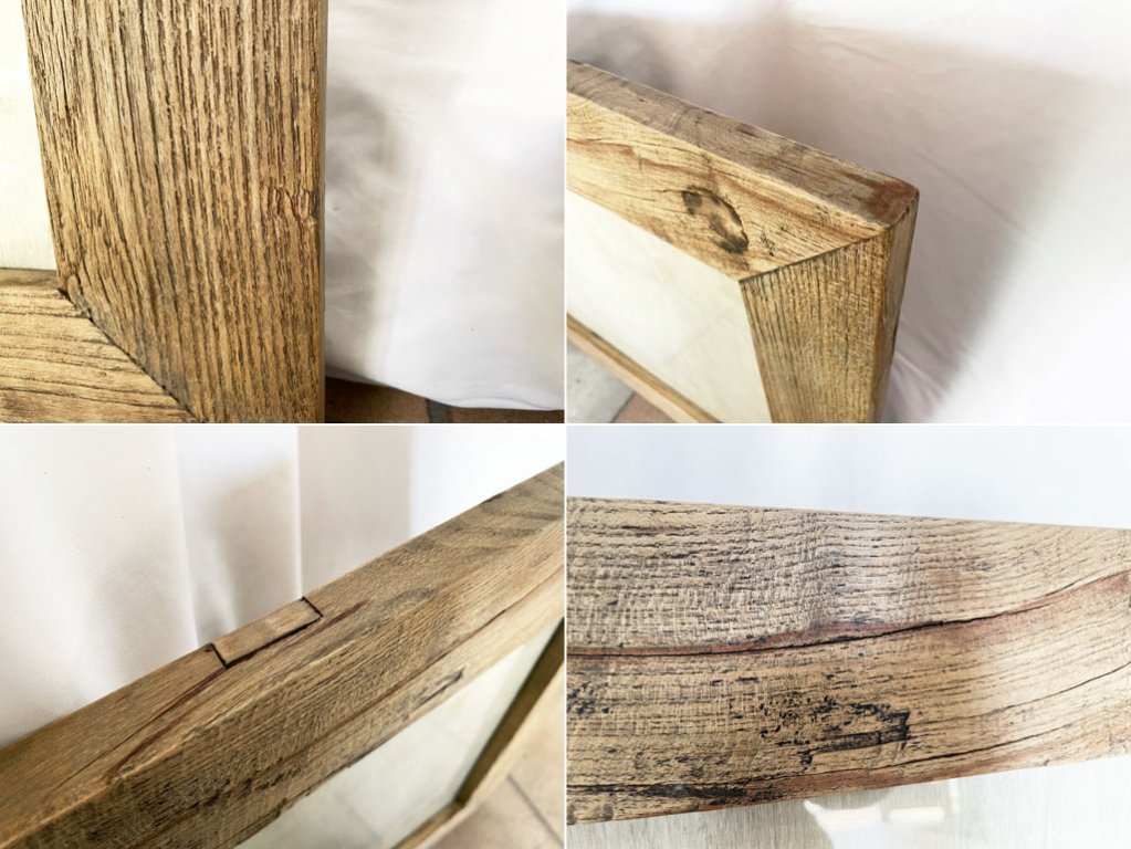 クラッシュゲート CRASH GATE ノットアンティークス Knot antiques エルモ ELMO 古材 フレーム 額 Bサイズ ◇