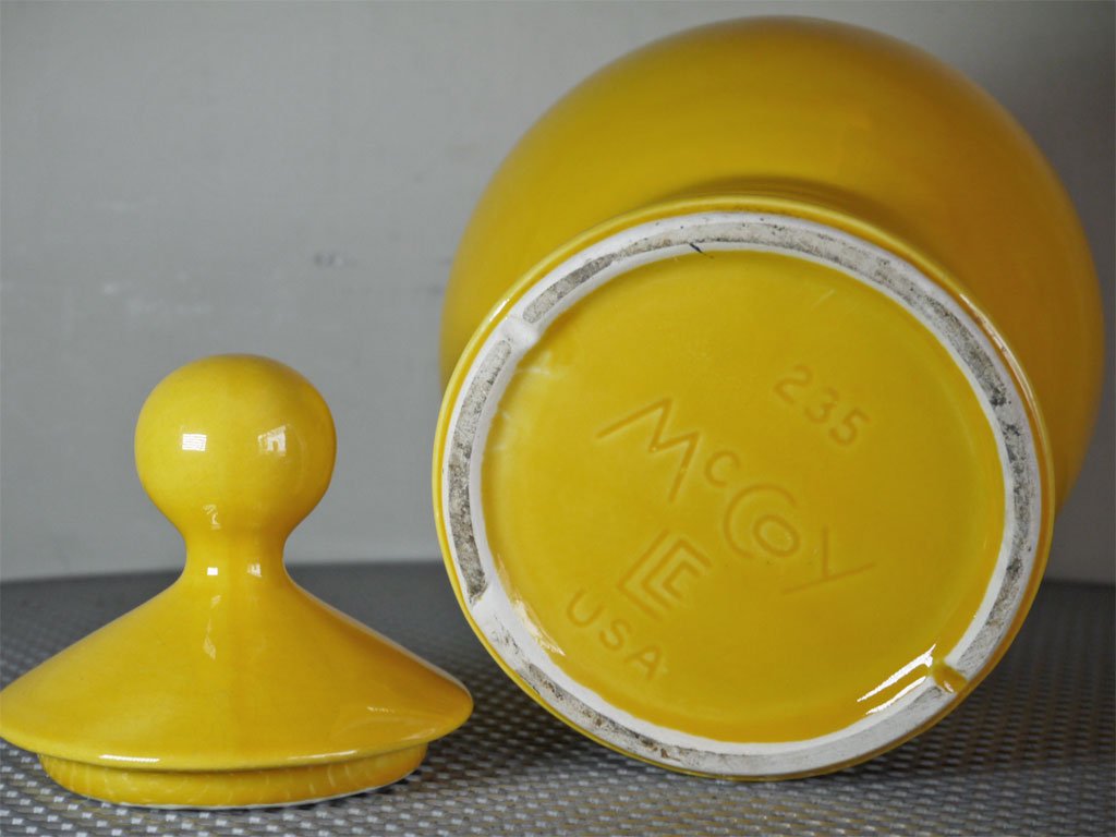 マッコイ社 McCOY スマイル クッキージャー H28.5cm USビンテージ 70's 米国 希少■