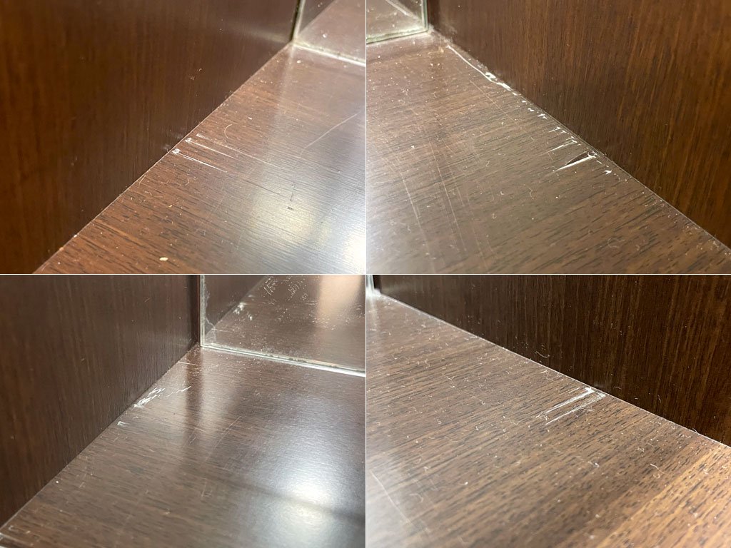 コレクション サイド キャビネット Side cabinet ディスプレイ キュリオケース 飾り棚&収納 クラシカルデザイン アンティークスタイル 〓