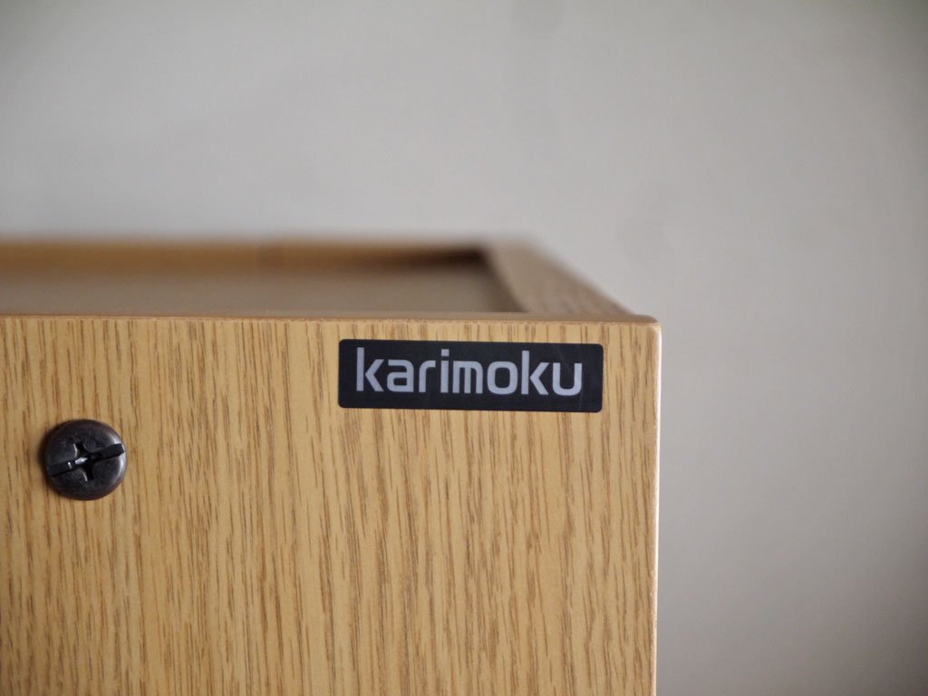 カリモク karimoku ハンガーラック AT5511 可動式 キャスター付き ピュアオークカラー ■