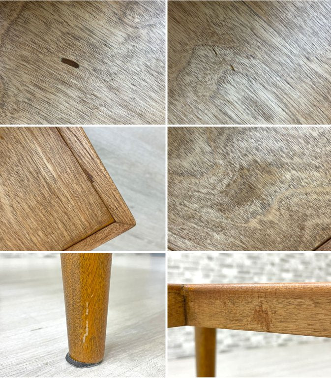 パシフィックファニチャーサービス P.F.S ラダーティーテーブル RUDDER TEA TABLE コーヒーテーブル W125cm バーチ 定価55,000円 ●