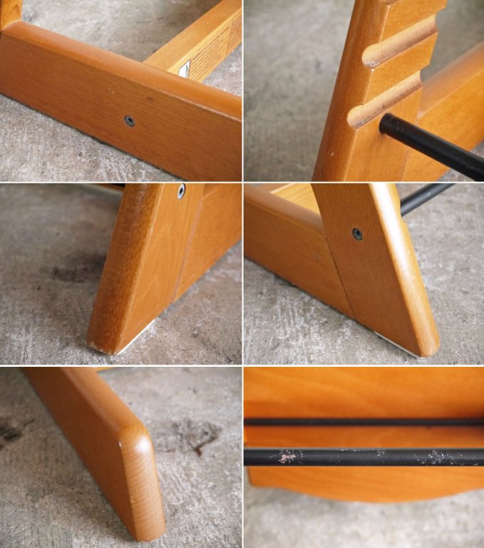 ストッケ STOKKE トリップトラップ TRIPP TRAPP ベビーチェア キッズチェア チェリー S/N3~ ノルウェー 北欧家具 ■