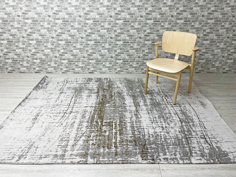 ルイデポーター Louis De Poortere MAD MEN CONCRETE JUNGLE ラグ RUG 238×169cm アクリル85% ポリエステル15% ベルギー 定価約9万円 ●