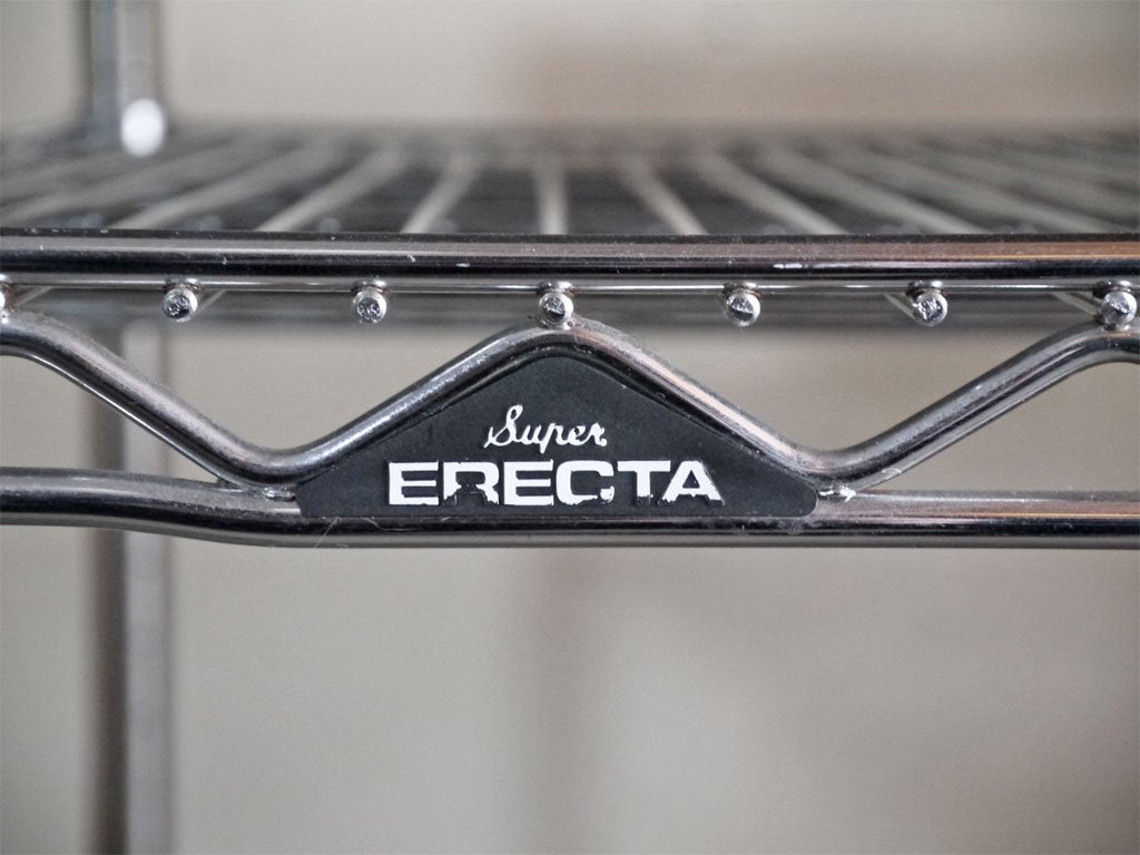 エレクター ERECTA スーパーシリーズ ステンレス キャスターワゴン ワーキングカート スーパーエレクター ■