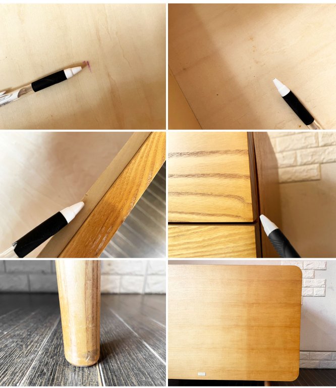 イデー IDEE タタレ TATARE キャビネット CABINET 3 DRAWERS 3ドロワー チェスト ホワイトアッシュ材 W90cm 北欧モダン 参考価格¥213,840- 廃番 ◎