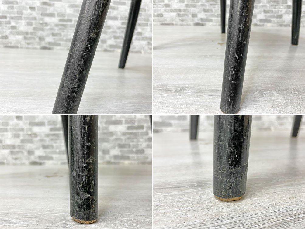 ヨーロピアンビンテージ DREVOUNIA社 ダイニングチェア ウィンザーチェア スピンドルチェア ビーチ材 曲木 トン TON トーネット THONET チェコ ●