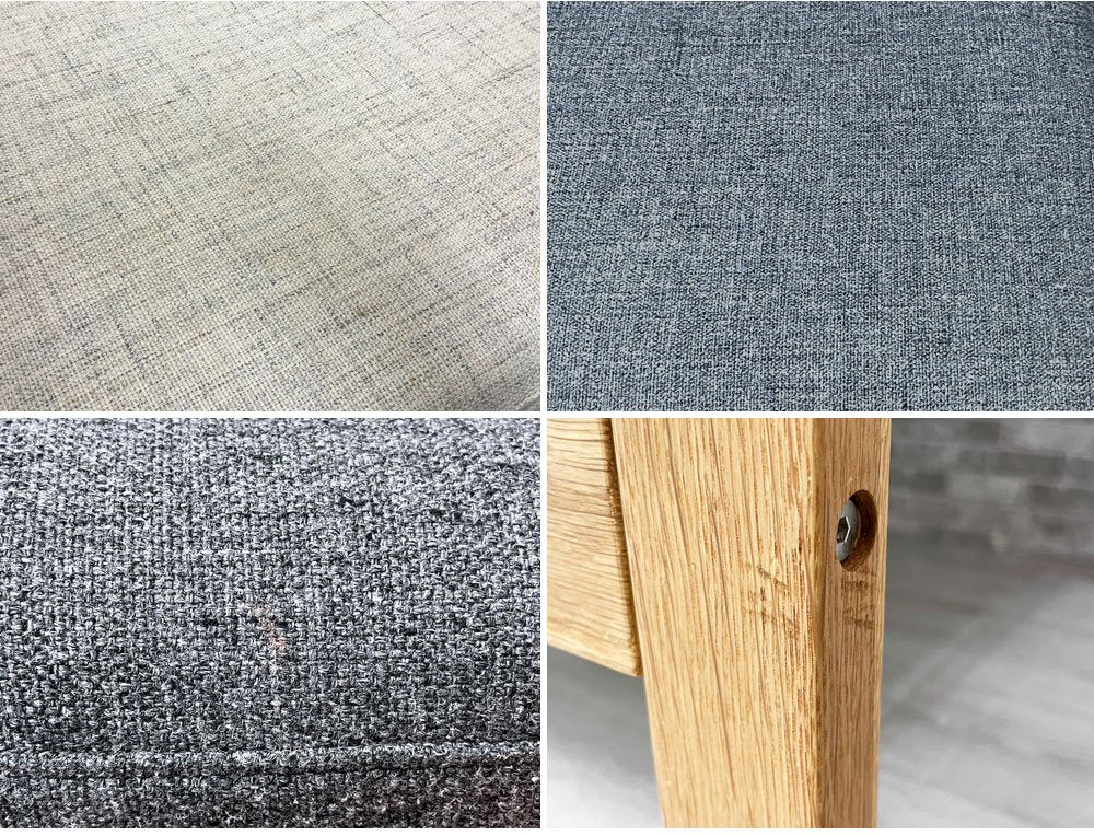 カーフ Karf トリムプラス Tolime+ 2シーター 2人掛け ソファ ホワイトオーク無垢材 カバーリング 替えカバー付き 北欧デザイン 旧モデル 現行定価 \187,000~ ●