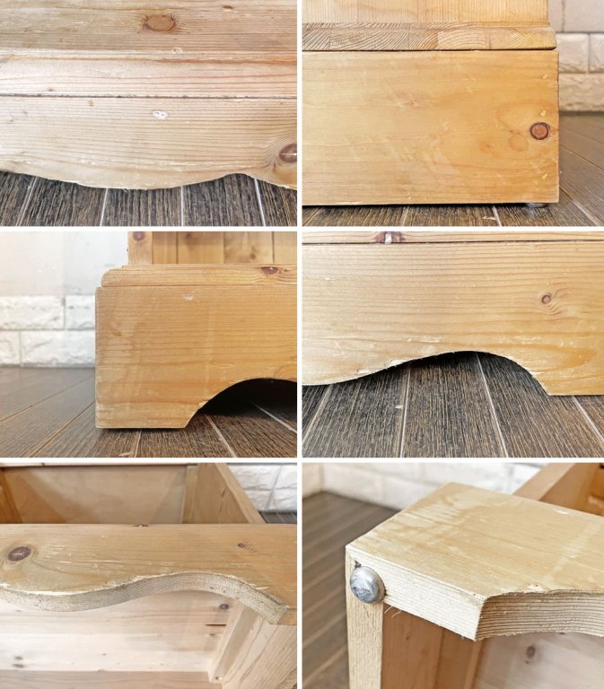 カーフ Karf パインコレクション PINE COLLECTION ナイトテーブル サイドチェスト H61cm 英国カントリースタイル ◎