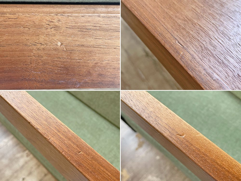 カーフ karf モジュラー Modular ソファベッド Type B W190 ウォールナット ファブリック グリーン サイドトレー付き 定価¥308,000- ♪