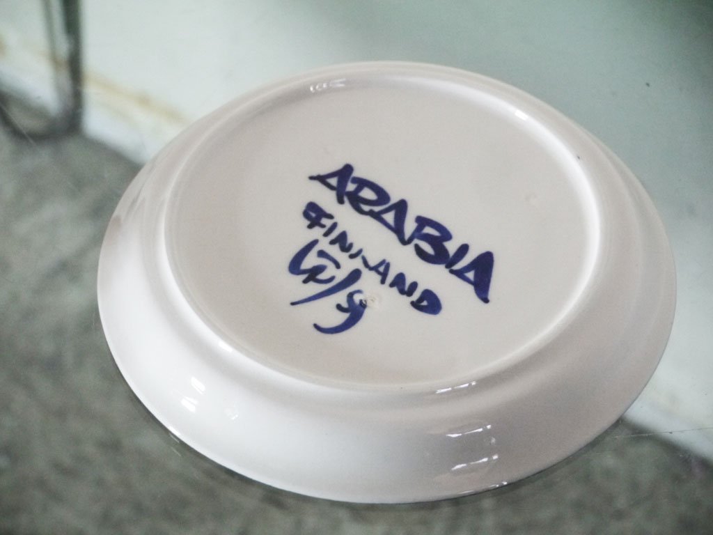 アラビア ARABIA バレンシア Valencia カップ&ソーサー C&S ウラ・プロコッペ Ulla Procope フィンランド ビンテージ 北欧食器 B ■