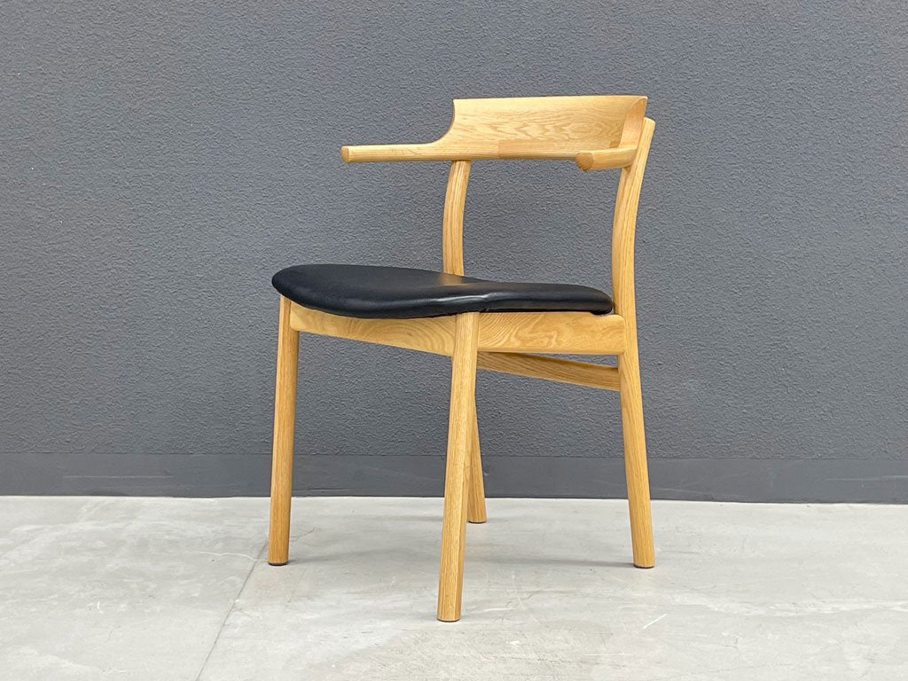 アクタス actus スープ アームチェア SOUP arm chair タイプC 本革 ブラックレザーシート 参考価格75,900円 受注 –  TOKYO RECYCLE imption