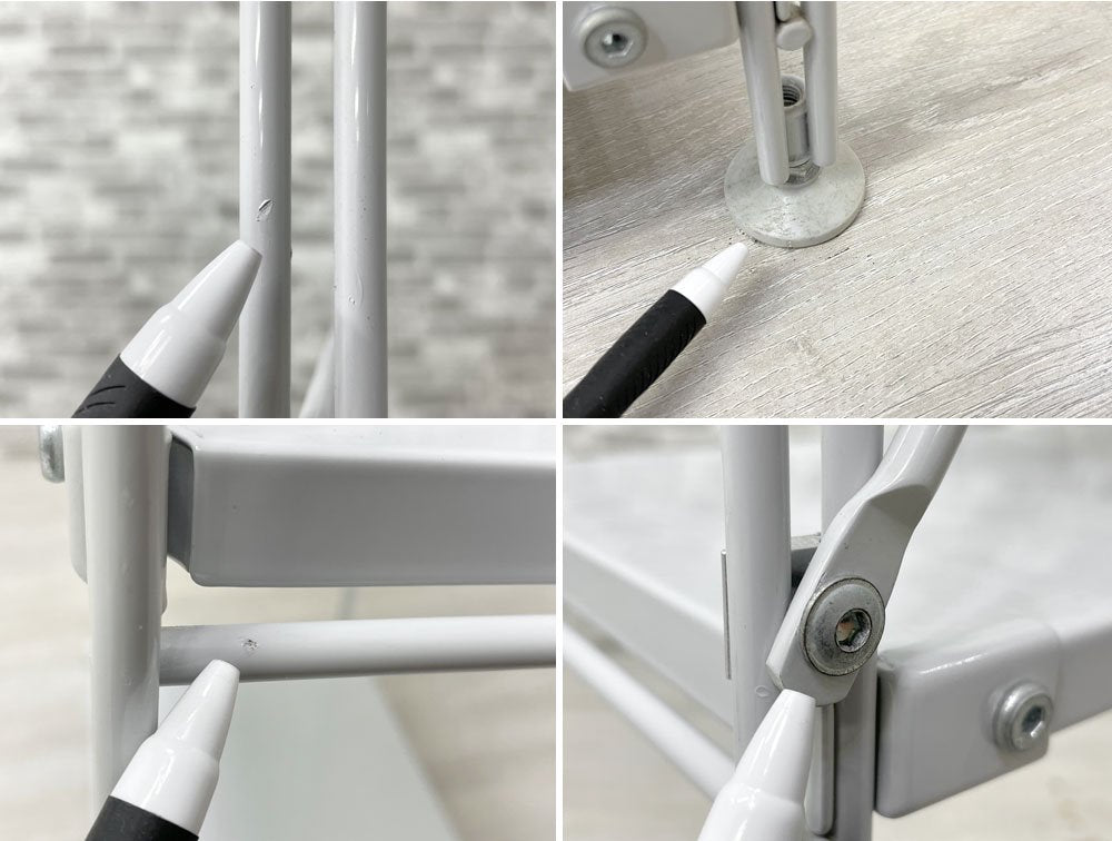無印良品 MUJI スチールユニットシェルフ オープンシェルフ5段 スリム W56 × H175? ライトグレー 定価:14,820円 ●