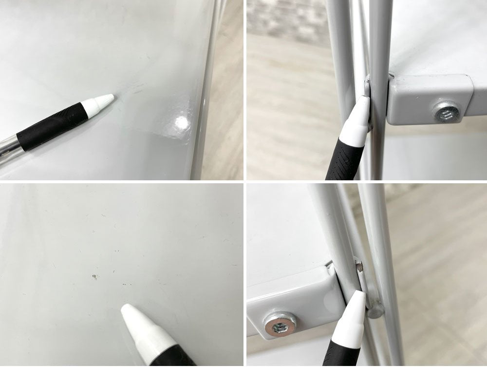 無印良品 MUJI スチールユニットシェルフ オープンシェルフ5段 W84 × H175? ライトグレー 定価:19,220円 B ●