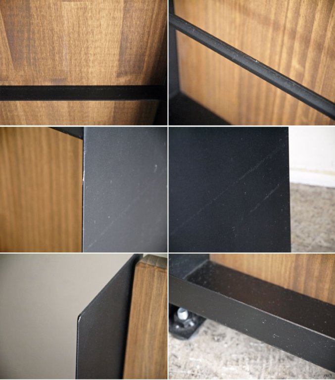 サルク スチールウッドファニチャー SULK steelwood furniture マガジンラック MAGAZINE RACK 本棚 インダストリアル ■