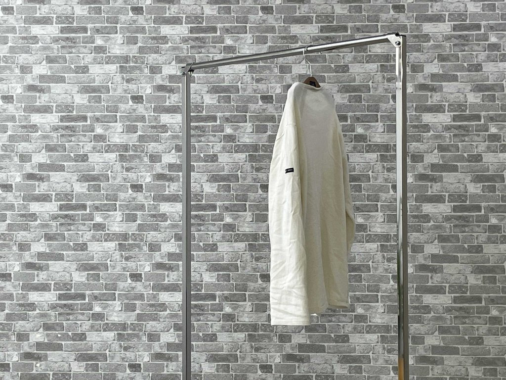 パシフィックファニチャーサービス PACIFIC FURNITURE SERVICE ガーメントラック 36 バスケットシェルフ付 ハンガーラック US インダストリアル 定価¥42,900- ●