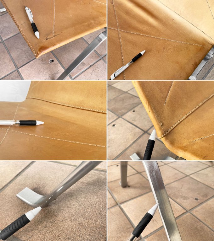 フリッツハンセン Fritz Hansen PK22 ラウンジチェア 本革 ナチュラルレザー ポール・ケアホルム 北欧 名作家具 定価¥855,800- ◇