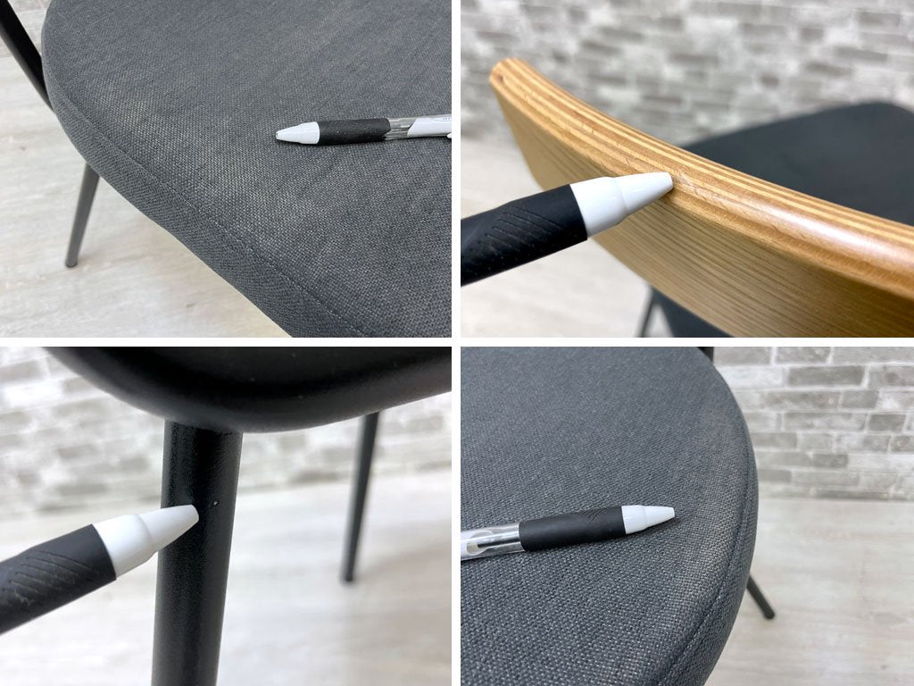 イデー IDEE フェレチェア FERRET CHAIR ブラックフレーム Black frame ダイニングチェア 定価¥45,000- A ●