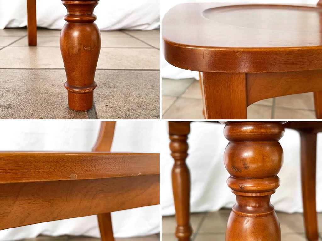 横浜ダニエル Daniel アメリカン American ダイニングチェア 樺桜材 クラシカルデザイン 定価\137,500- B ◇