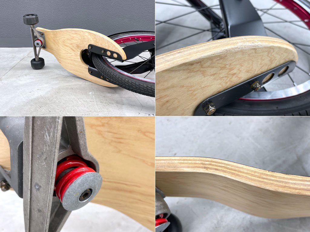 スバイク sbyke A-20 大人用 スバイク BMX + スケボー エスバイク キックボード キックスケーター ブレーキ付 リアステアリンング 〓