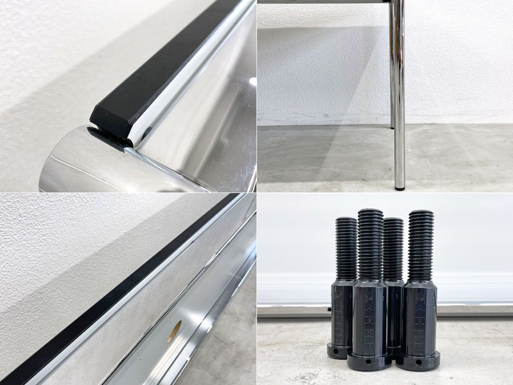 USMハラー USM Haller モジュラーファニチャー Modular Furniture ハラーテーブル ワークデスク W250cm ホワイトラミネート天板 美品 配線孔 〓