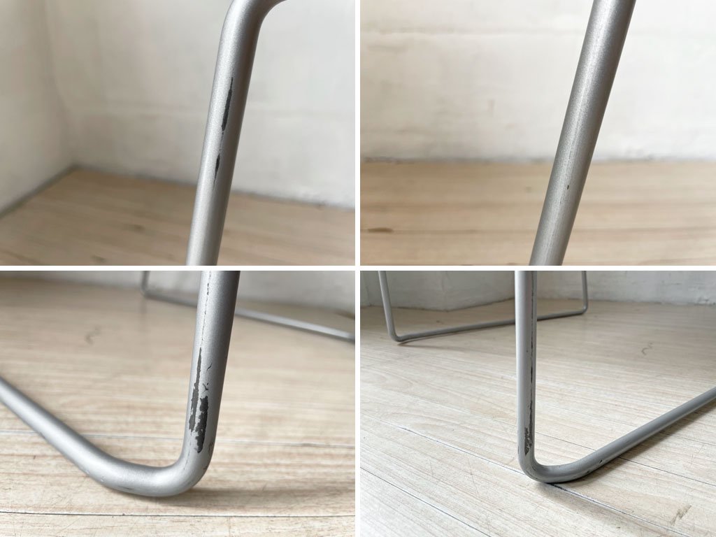 ワイスワイス WISE WISE スウィング SWING D-301 スタッキングチェア ダイニングチェア ビーチ材×シラカバ スチール 2脚セット 合計定価¥81,400- ★
