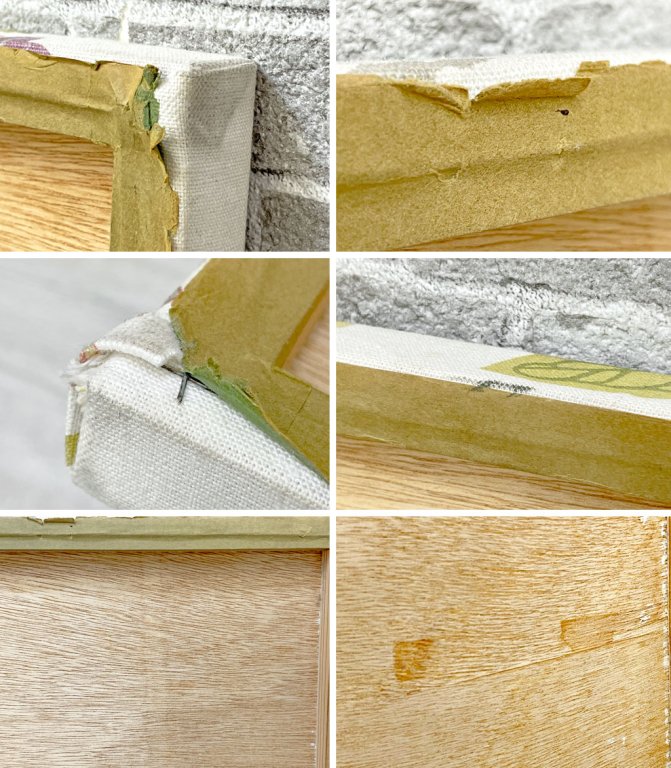 ボラス Boras Cotton フォグリングストゥール Fagringstor ファブリックパネル W140 ルネ・デュー購入品 lune d'eau 北欧 スウェーデン ●