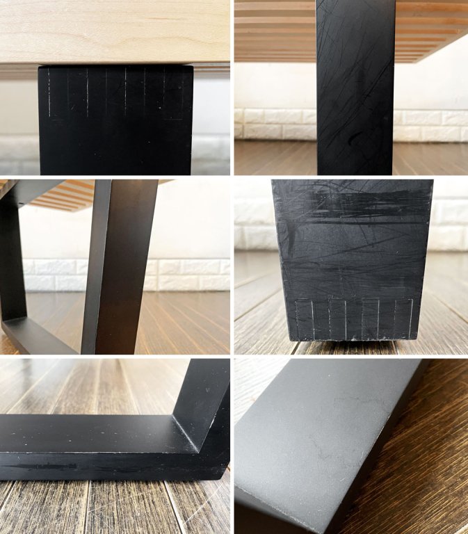 ハーマンミラー Herman Miller プラットフォームベンチ Platform Bench メープル材 W122cm ジョージネルソン ミッドセンチュリー 定価¥240,900- ◎
