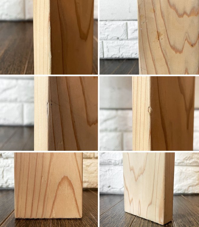 シムススタイル simms スパイラル SPIRAL スタッキングスツール 杉間伐材 H42cm 野木村敦史 志岐家具製作所 定価¥12,760- B ◎