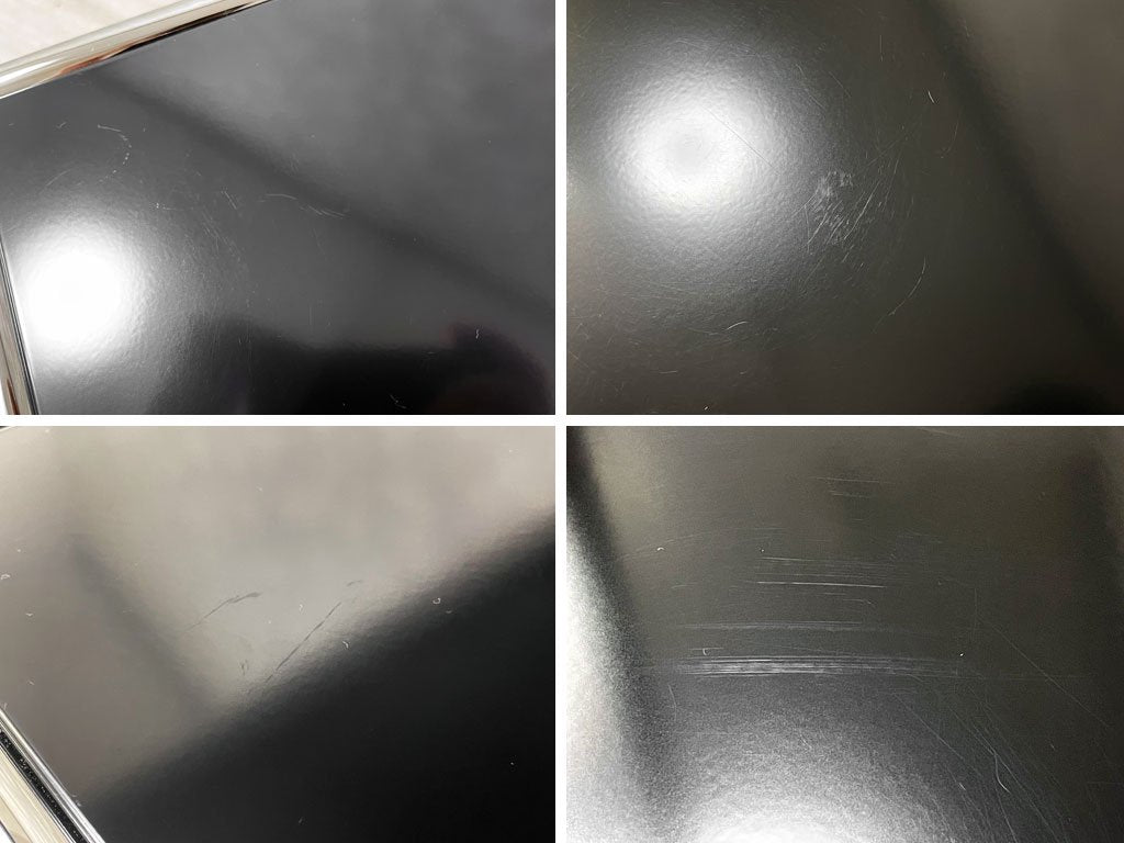ユーエスエムハラー USMハラー USM Haller モジュラーファニチャー オープンシェルフ 2列2段 37.5cm ブラック スリムラック 本棚 飾り棚 電話台 花台 隙間収納 ●