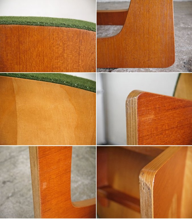 天童木工 Tendo ビンテージ チーク材 低座椅子 長大作 坂倉準三建築研究所 グッドデザイン ジャパニーズモダン 希少 ■