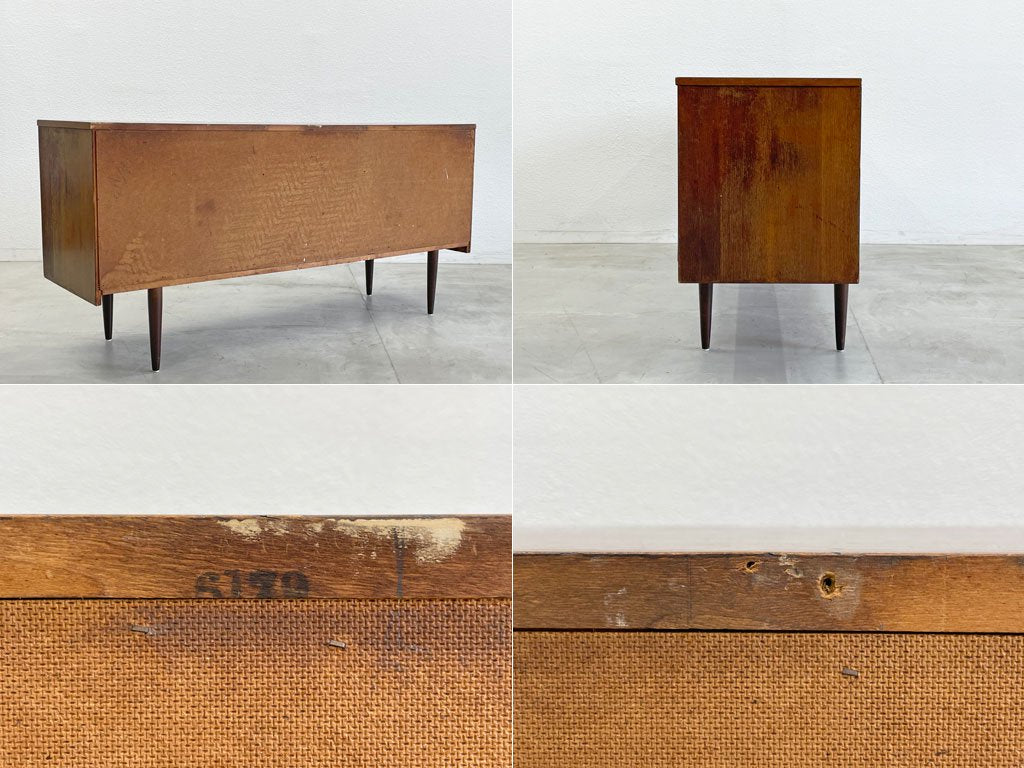 ディクシー DIXIE Furniture サイドボード チェスト USビンテージ ミッドセンチュリーモダン 8dr アメリカビンテージ家具 〓