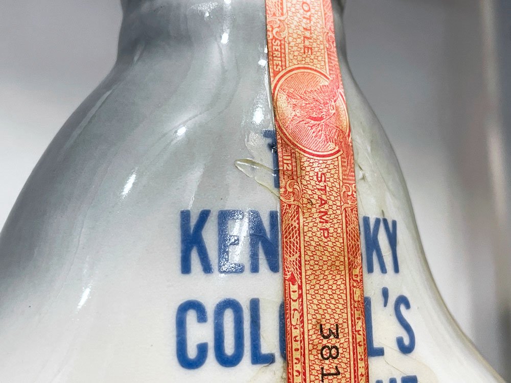 ジムビーム JIM BEAM ウイスキーボトル THE HONORABLE ORDER KENTUCKY COLONELS 1970 USビンテージ アメリカ ◇