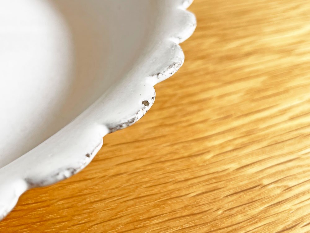アスティエ・ド・ヴィラット Astier de Villatte デイジー Daisy スーププレート Φ21cm 食器 ♪
