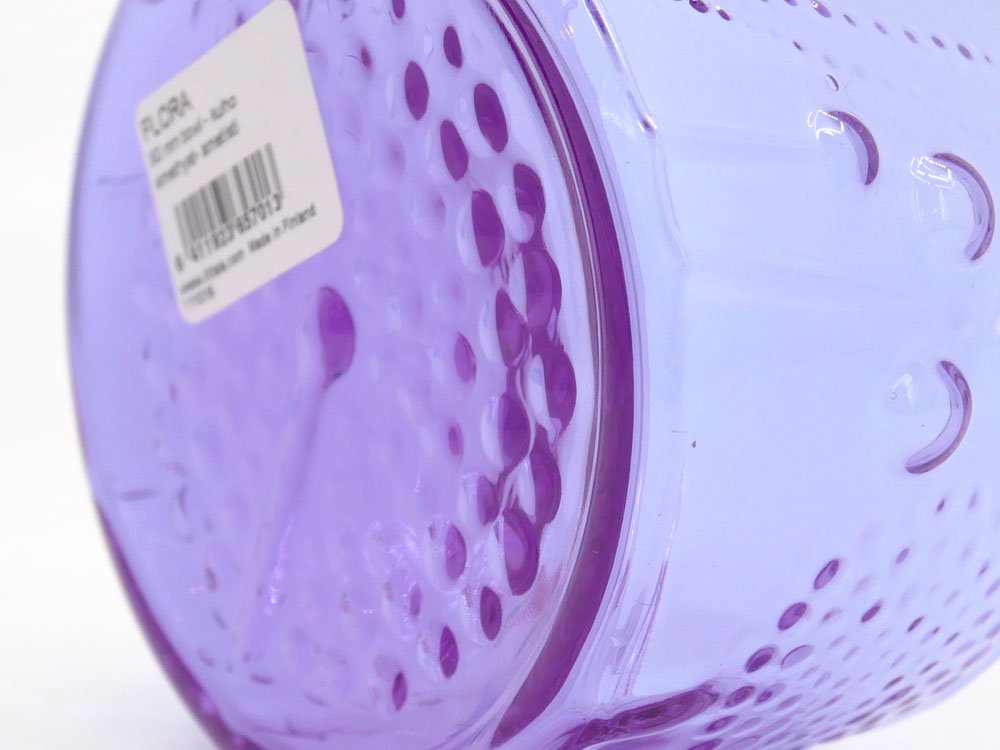 イッタラ iittala フローラ Flora ボウル Φ8cm アメジスト オイバ・トイッカ Oiva Toikka スコープ Scope別注 廃番 希少 北欧食器 フィンランド B ●