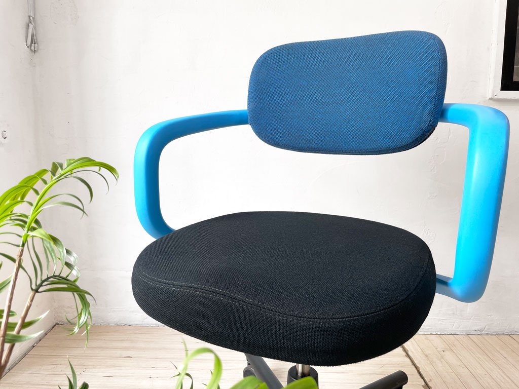 ヴィトラ Vitra オールスター Allstar オフィスチェア ブルー × アクアマリン 廃盤フレーム コンスタンチン・グルチッチ Konstantin Grcic 参考価格¥132,000- ★
