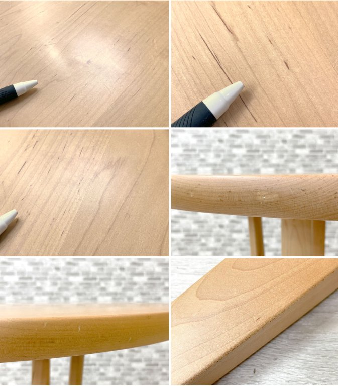 イバタインテリア Ibata interior メープルリッチSE ラウンドテーブル カフェテーブル アメリカンメープル 参考価格93,500円 ●