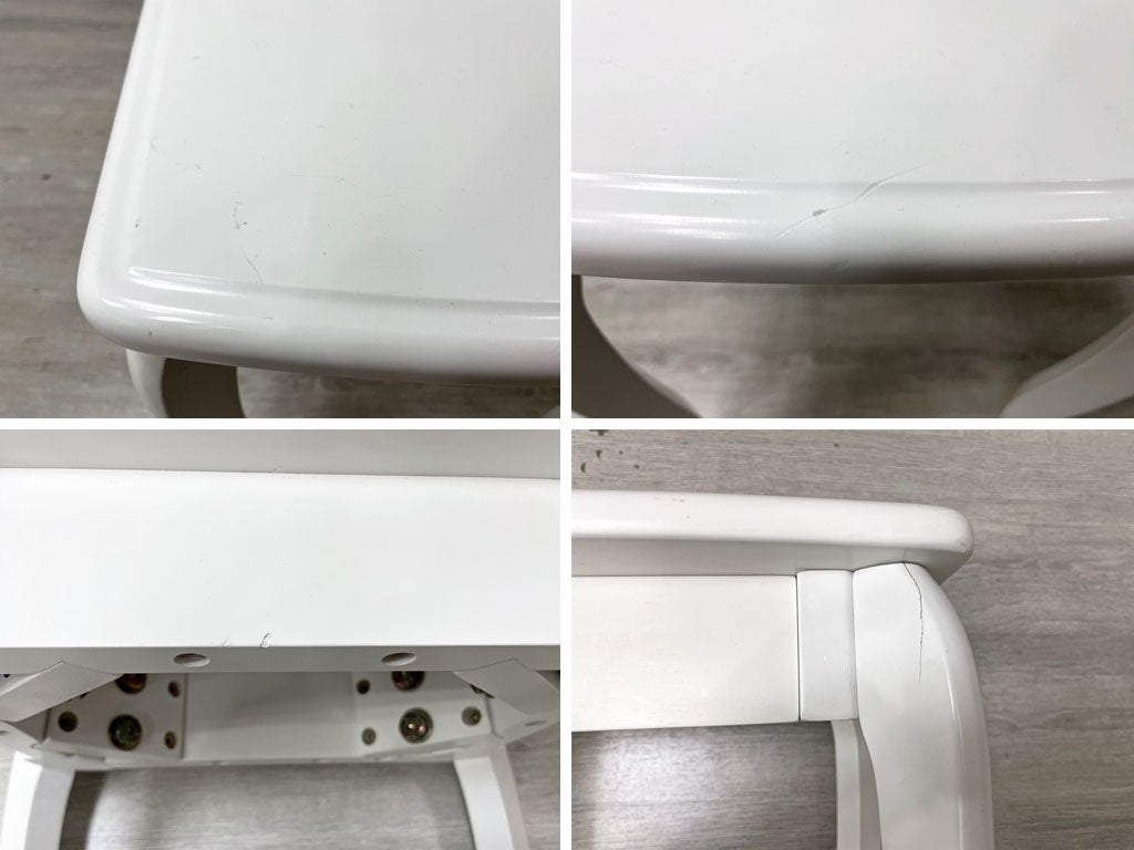 ビーカンパニー B-COMPANY 白井産業 エミタージュ EMITAGE EMT-DS-01 ドレッサー 鏡台 スツール付き ヨーロピアンクラシカルスタイル ホワイト ●