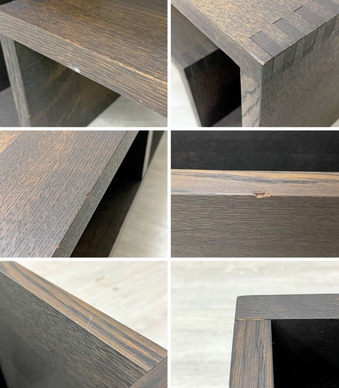 アボード abode ショージ SHOJI オケージョナルテーブル ラージ Occasional Table Large ローテーブル AVボード W140 ダークブラウン 定価¥82,500- ●