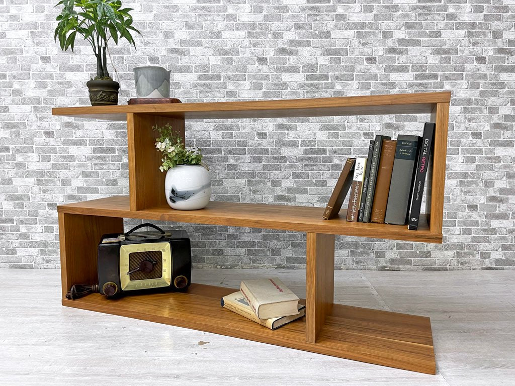 ザコンランショップ THE CONRAN SHOP バランスコンソールウォールナット BALANCE CONSOLE WALNUT オープンシェルフ 定価:154,000円 ●