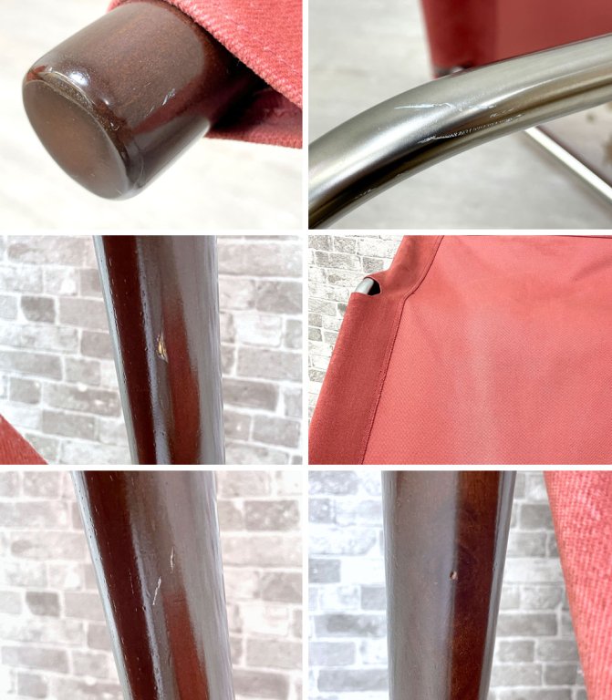 ニーチェア エックス Ny chair X フォールディングチェア オットマン付 折畳 チェア 新居猛 MoMA 定価総額¥82,500- ●