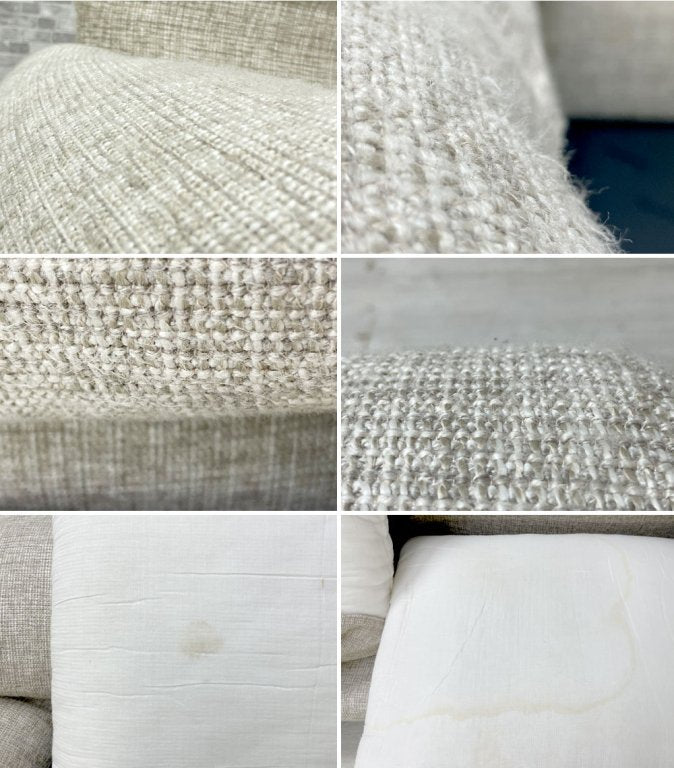 カッシーナイクスシー Cassina ixc. マラルンガ MARALUNGA 675-2PW 2人掛けワイドソファ ベージュ系ミックスファブリック ●