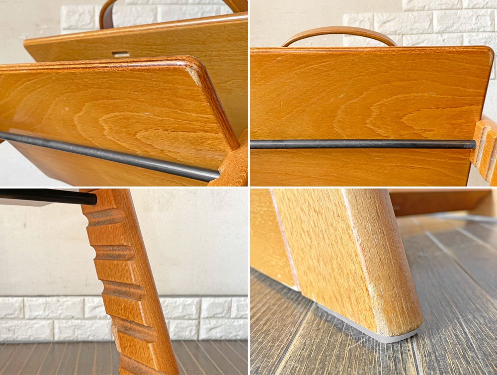 ストッケ STOKKE トリップトラップ TRIPP TRAPP ベビーチェア キッズチェア チェリー S/N無し ノルウェー 北欧家具 ◎