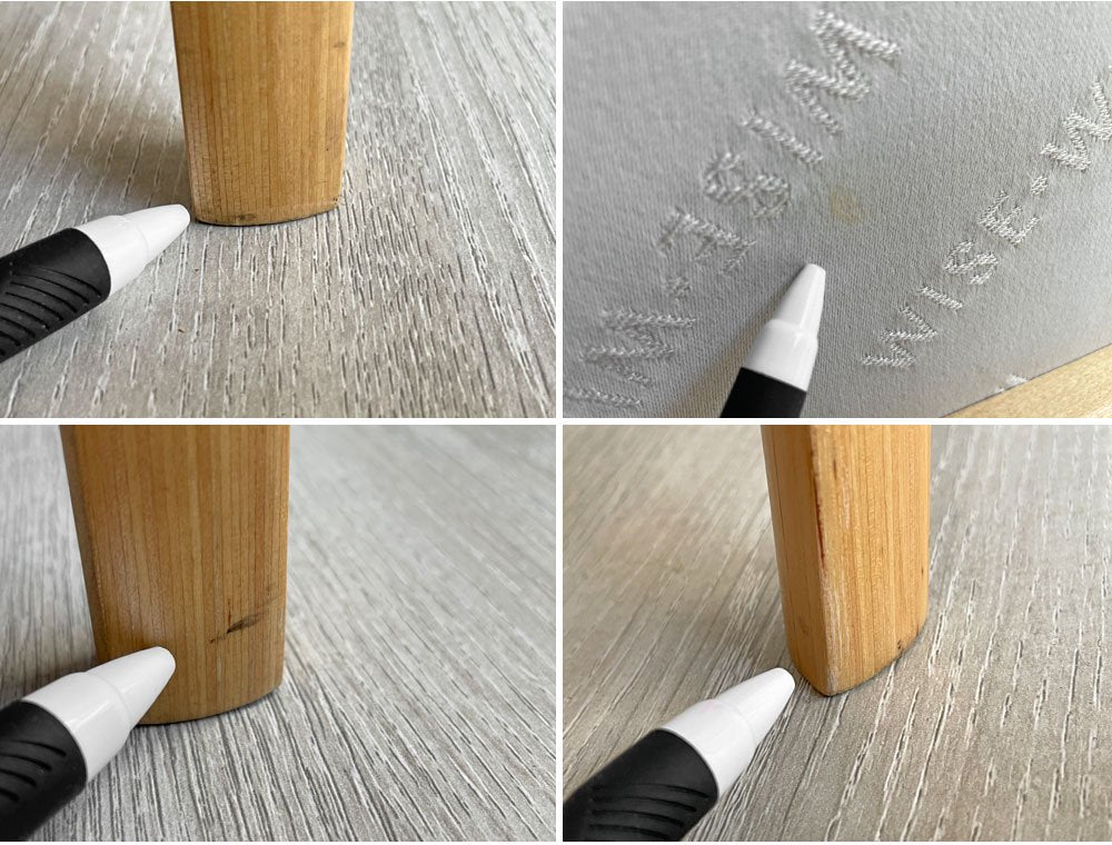 ワイスワイス WISE WISE スティック STICK AS-1301 サイドチェア ダイニングチェア ビーチ材 プライウッド ファブリック アイボリー 定価¥48,300- ♪