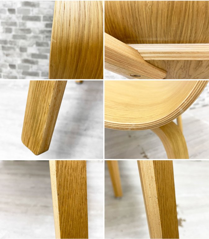 ムート Muuto ビス VISU ラウンジチェア オーク材 プライウッド 板座 ナチュラル ミカ・トルバネン Mika Tolvanen 北欧 デンマーク 定価¥97,900- ●